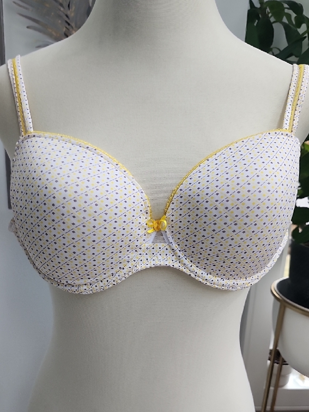 Marie Jo L'Aventure PlushLift Yellow & Purple Push-Up Bra